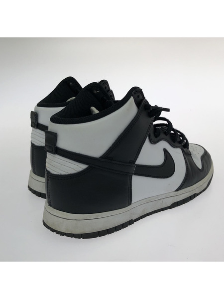 NIKE DUNK HI RETRO Black and White (26.5cm) DD1399-103