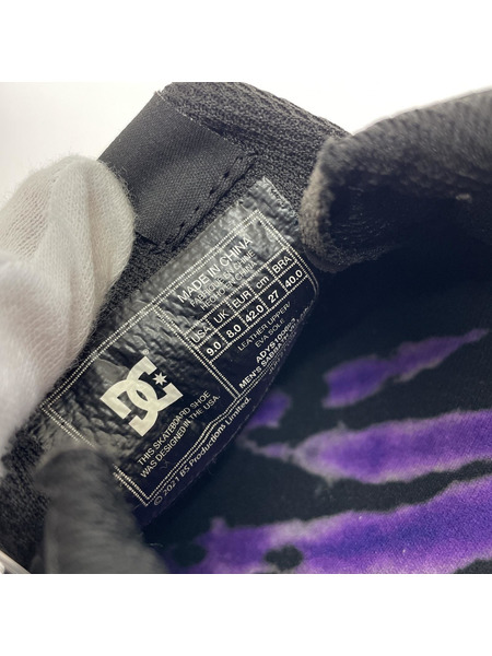 DC SHOES x BLACK SABBATH/sabbath villain 2/27.0cm/BLK