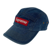 Supreme キャップ Box Logo Denim Cap インディゴ