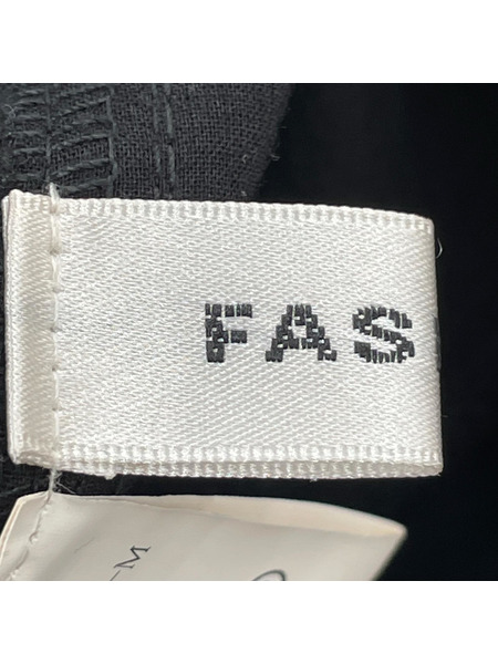 パンツ FASHIRU ワイドチノスラックス 黒