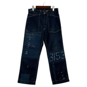 RRL LIMITED EDITION BOZEMAN STENCIL DENIM (29×30) インディゴ