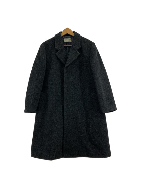 robe de chambre COMME des GARCONS 90s ウールチェスターコート グレー