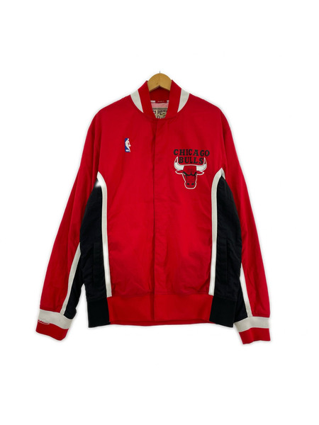 mitchell&ness ジャケット NBA/ブルゾンジャケット/RED/M