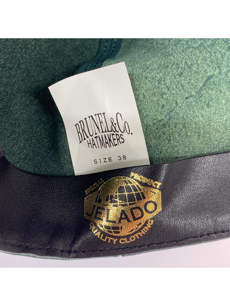 JELADO キャップ ×BRUNEL＆Co.HATMAKERS 2TONE B.B.CAP 38