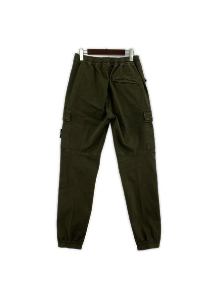 STONE ISLAND TYPE RE-T ガーメントダイストレッチカーゴパンツ W30 オリーブ