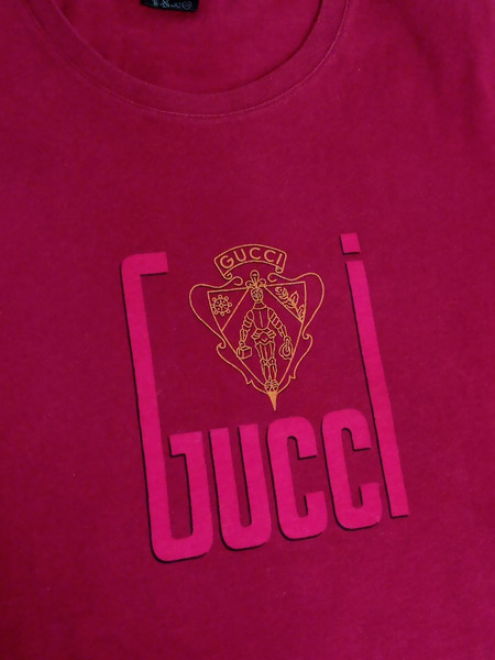 メンズラグ衣料GUCCI/L/ワインレッド/175730