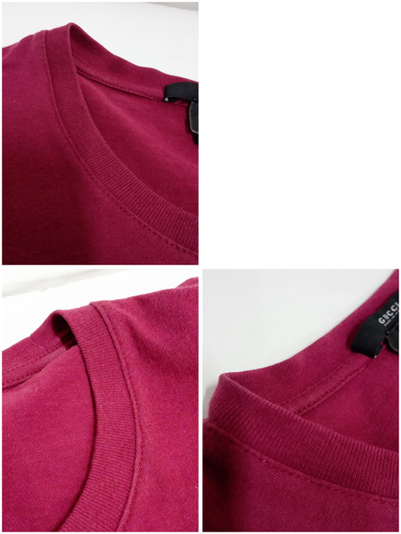 メンズラグ衣料GUCCI/L/ワインレッド/175730