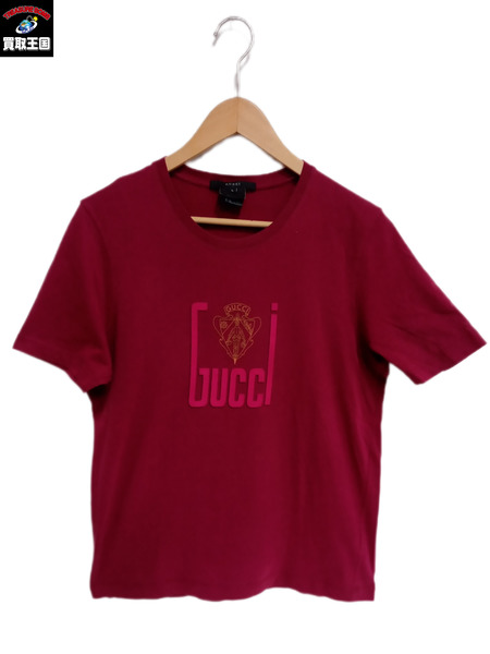 メンズラグ衣料GUCCI/L/ワインレッド/175730