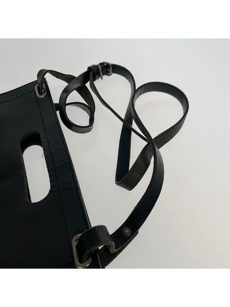 DIRK BIKKEMBERGS ショルダーバッグ レザーショルダーバッグ