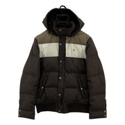 BURBERRY BLACK LABEL ジップアップダウンジャケット BRW (M)