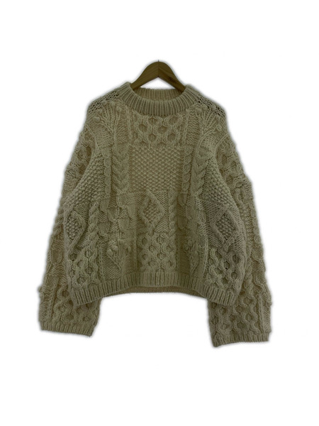 TODAYFUL ニット・セーター Pattern Hand Knit