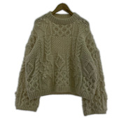 TODAYFUL ニット・セーター Pattern Hand Knit