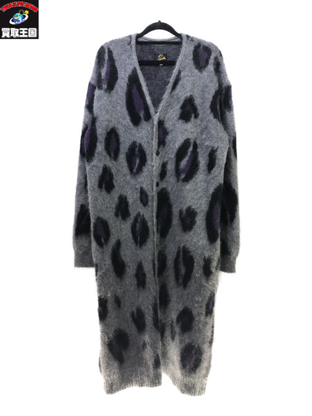 Needles Mohair Long Cardigan Leopard/M/ニードルズ