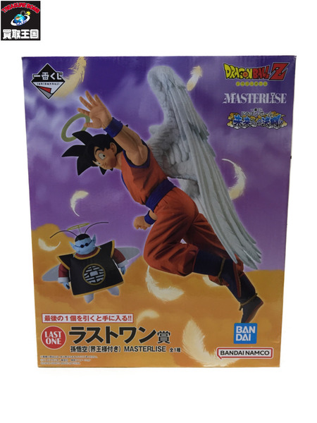 BANDAI 一番くじ　DB ラストワン賞 孫悟空(界王様付き) MASTERLISE 未来への決闘!!