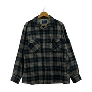 PENDLETON 長袖シャツ チェックシャツ グレー 青