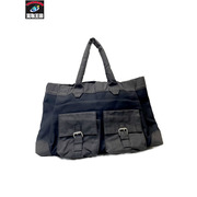 tricot COMME des GARCONS バックル デザイントートバッグ 黒系