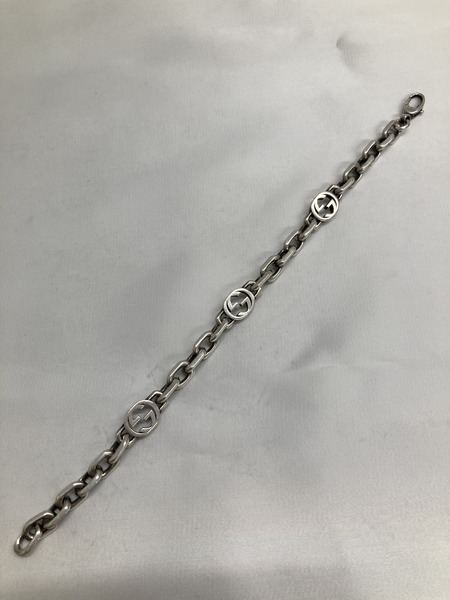 GUCCI インターロッキング ブレスレット 18号