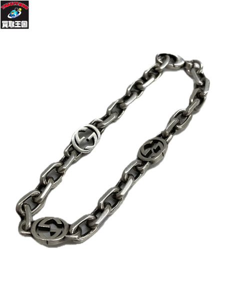 GUCCI インターロッキング ブレスレット 18号