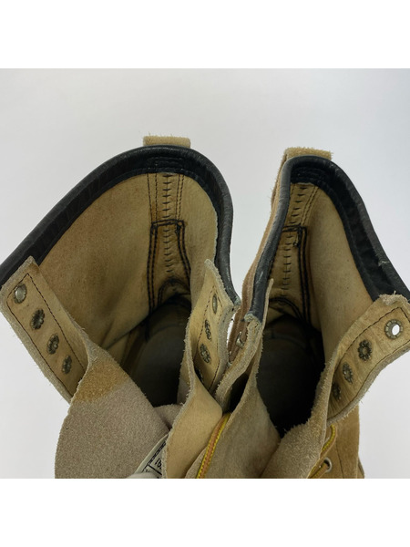 RED WING ブーツ USA製 スウェードロガーブーツ BEG