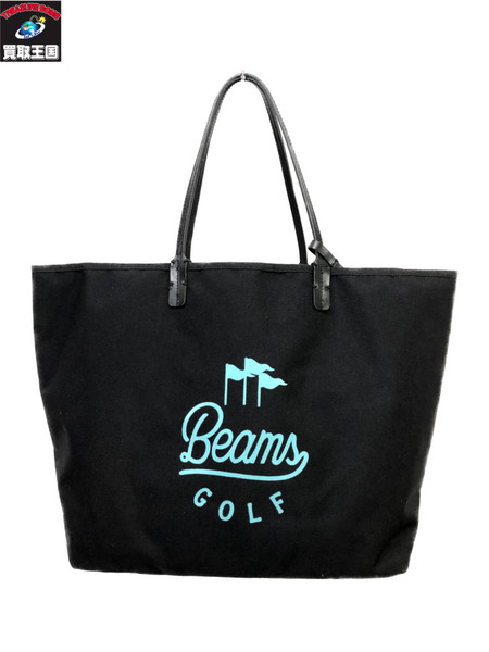 BEAMS GOLF×Club haus トートバッグ/黒/ブラック/ビームスゴルフ