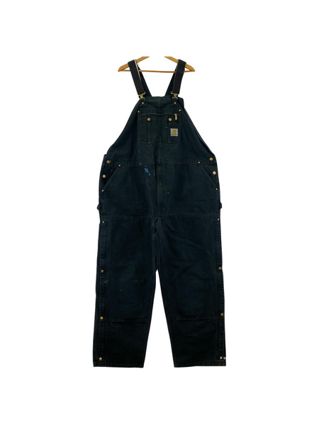 Carhartt Zip To Thigh Bib Overalls (50) ブラック