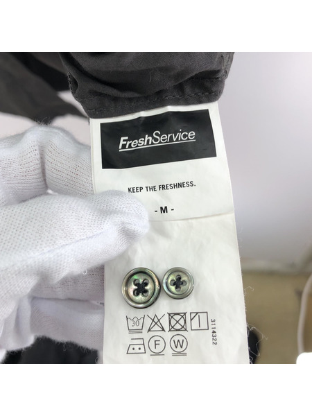 FreshService 長袖シャツ UTILITY L/S B.D SHIRT M グレー[値下]