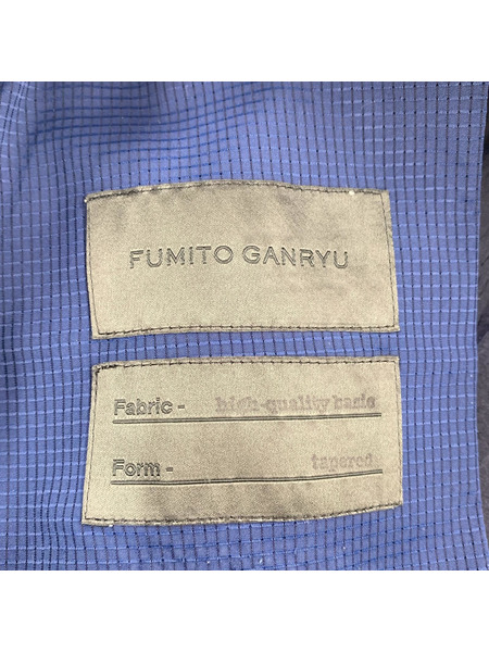 FUMITO GANRYU パンツ 20SS ナイロン テーパードパンツ 2
