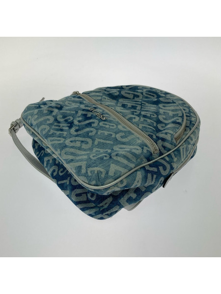 GUESS リュックサック・バックパック DENIM MANHATTAN LARGE BACKPACK