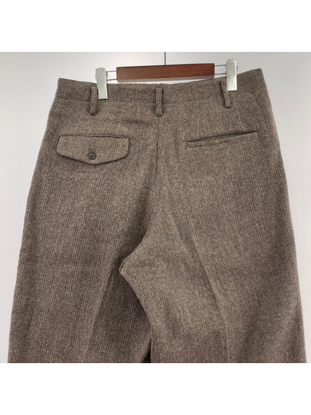 Y’s for men 90s～ 金タグ ウール×アルパカ スラックス 3 ブラウン
