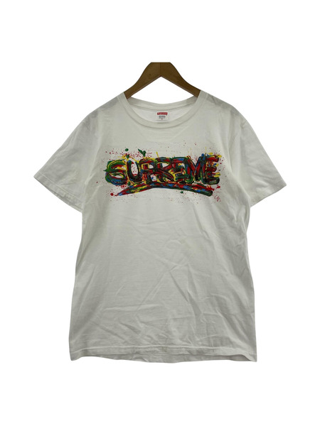 Supreme/Paint Logo Tee