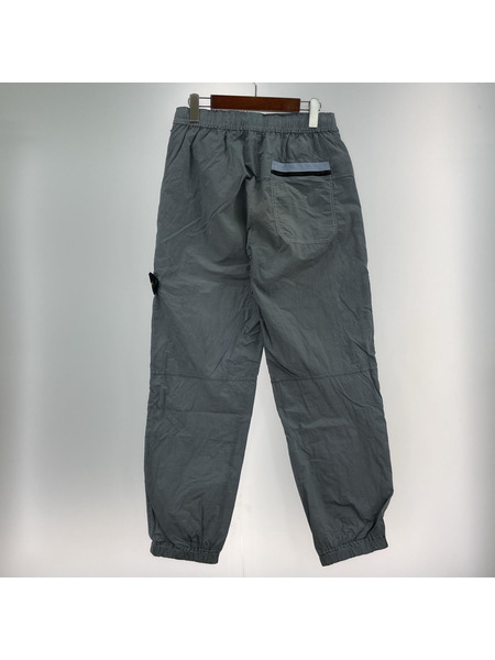 STONE ISLAND ECONYL ナイロンメタルパンツ 30 サックス 801532519