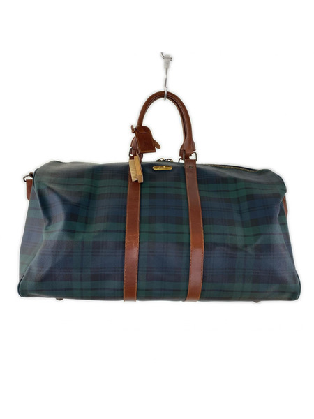 POLO RALPH LAUREN ソノ他バッグ チェック柄 ボストンバッグ