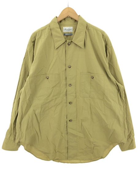 Marvine Pontiak shirts makers LSシャツ - ベージュ[値下]