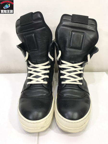 Rick Owens GEO BASKET ジオバス 9111 スニーカー size43/リックオウエンス/黒