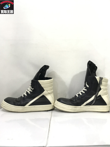 Rick Owens GEO BASKET ジオバス 9111 スニーカー size43/リックオウエンス/黒