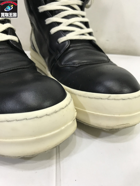 Rick Owens GEO BASKET ジオバス 9111 スニーカー size43/リックオウエンス/黒