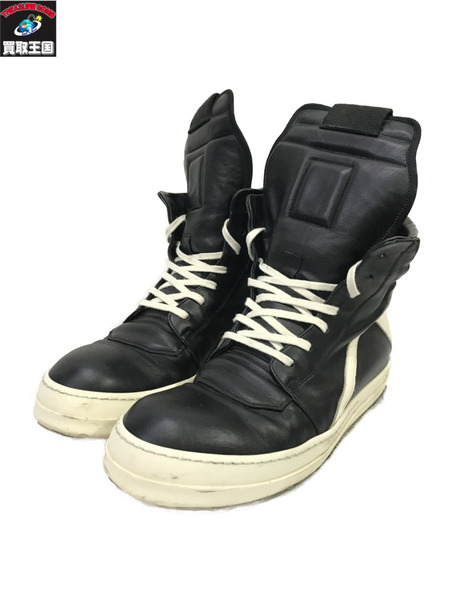 Rick Owens GEO BASKET ジオバス 9111 スニーカー size43/リックオウエンス/黒