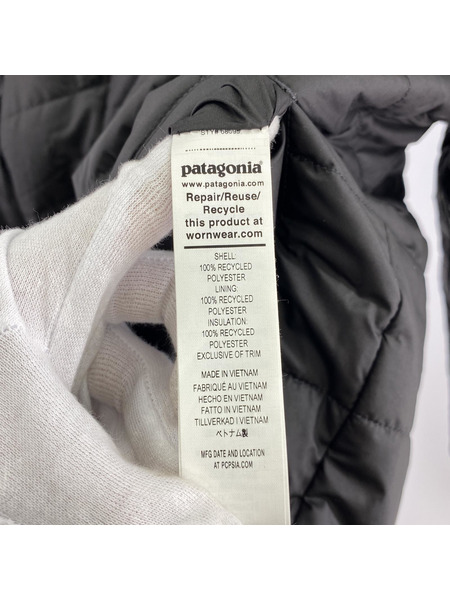 patagonia ジャケット リバーシブル中綿ジャケット BLK