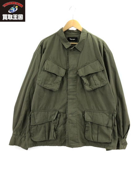 MASSES BDU JKT バック刺繍ファティ-グジャケット M