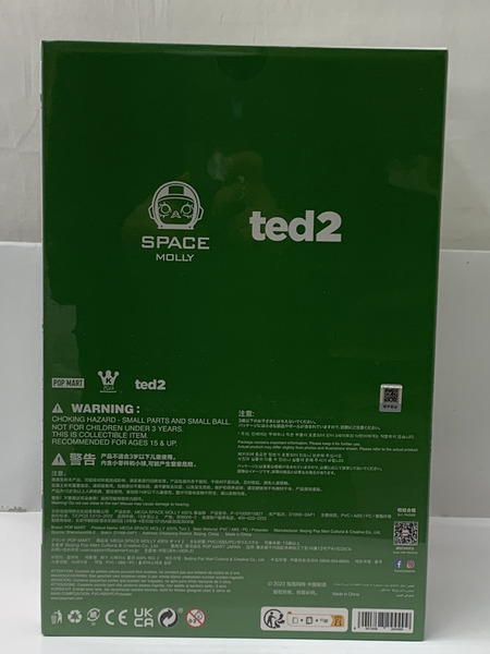 POP MART MEGA コレクション 400％ SPACE MOLLY Ted 2 未開封 スペースモーリー テッド2