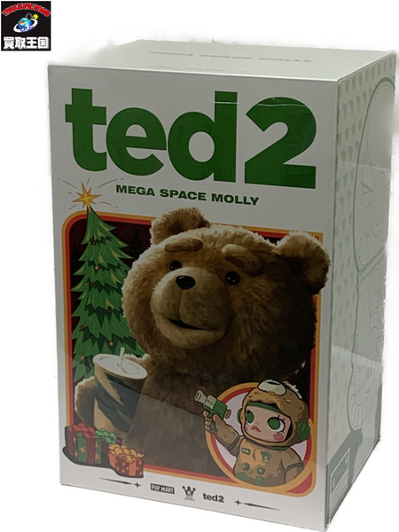 POP MART MEGA コレクション 400％ SPACE MOLLY Ted 2 未開封 スペースモーリー テッド2