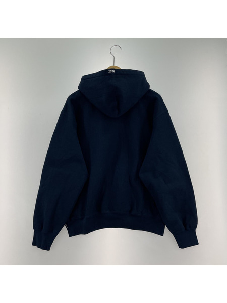 Supreme パーカー Box Logo Hooded Sweatshirt（S）NVY
