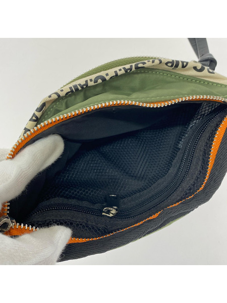 Sacai×A.P.C BANANE JACKIE ウエストバッグ オリーブ