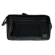 PORTER ボディバッグ HEAT WAIST BAG BLK