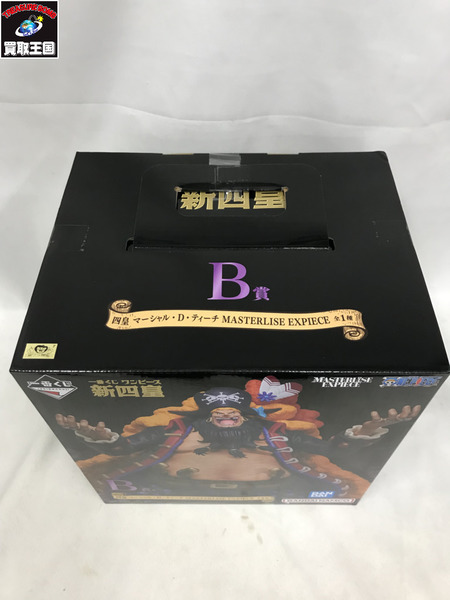 BANDAI SPIRITS  一番くじ ワンピース 新四皇 B賞 四皇 マーシャル・D・ティーチ MASTERLISE EXPIECE フィギュア ONEPIECE フィギュア バンダイ[値下]