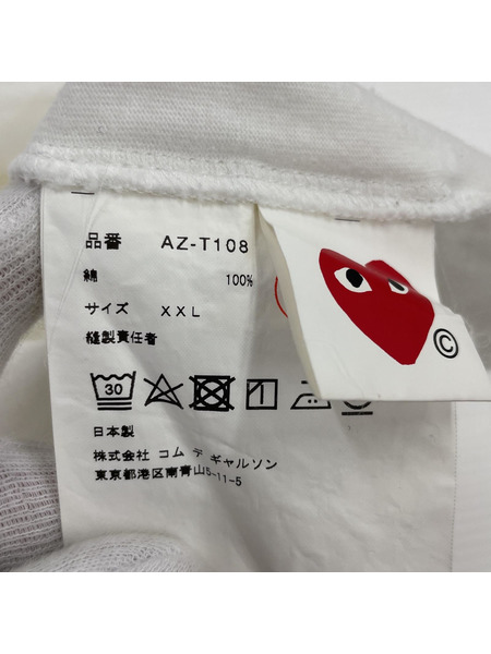 PLAY COMME des GARCONS 半袖Tシャツ・カットソー S/S Tee sizeXXL[値下]