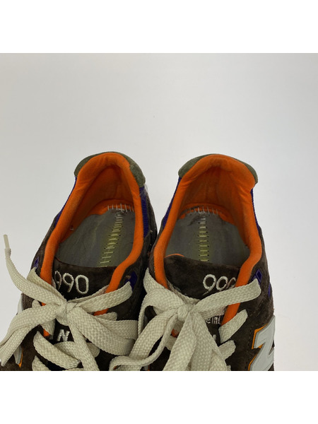 NEW BALANCE 990 USA製 ローカットスニーカー 28.0 ブラウン M990BR2