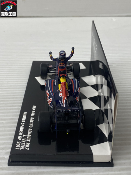 MINICHAMPS 1/43 2011年スペインGP優勝記念モデル 限定1000個