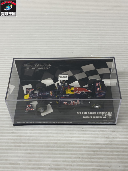 MINICHAMPS 1/43 2011年スペインGP優勝記念モデル 限定1000個