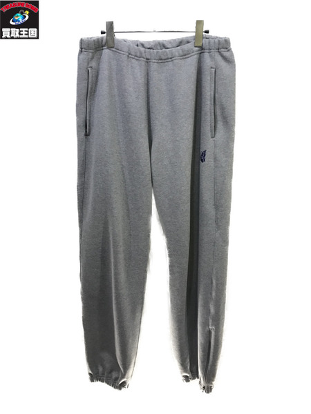 Needles/23SS/LOFTMAN別注/ZIPPED SWEAT PANTS/ニードルズ/グレー